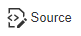 Source icon in the Body editor - a document with code brackets and a pencil icon, next to the word 'Source'.