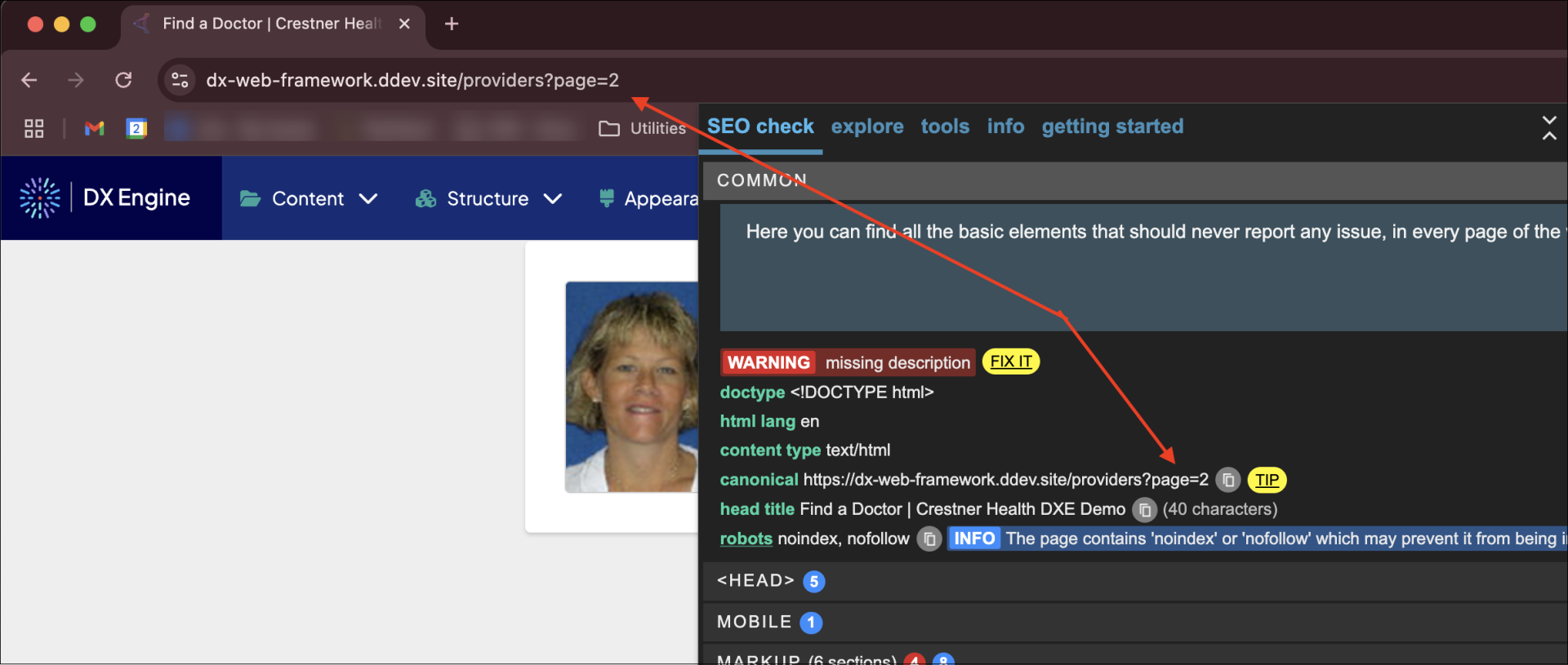 SEO performance updates