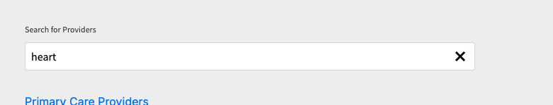 Keyboard focus lost after clearing search
