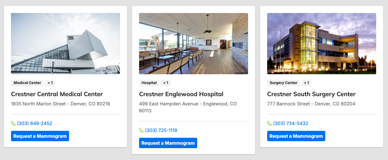 Widget card styling
