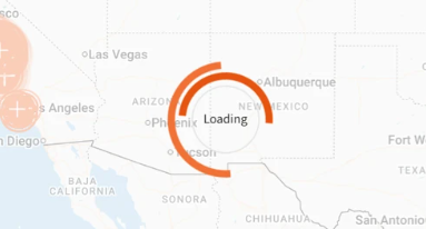 Provider map loading spinner fix